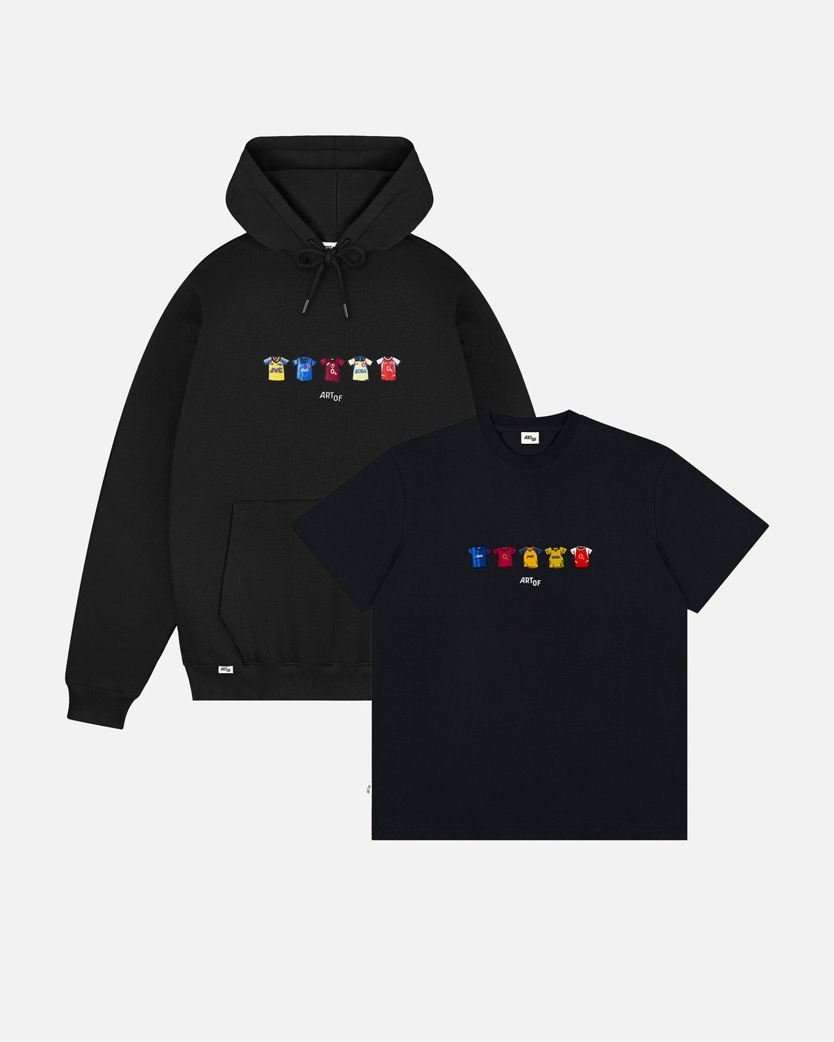 ART OF AFC Classics Bundle | Arsenal Football Hoodie, T-shirt & Print