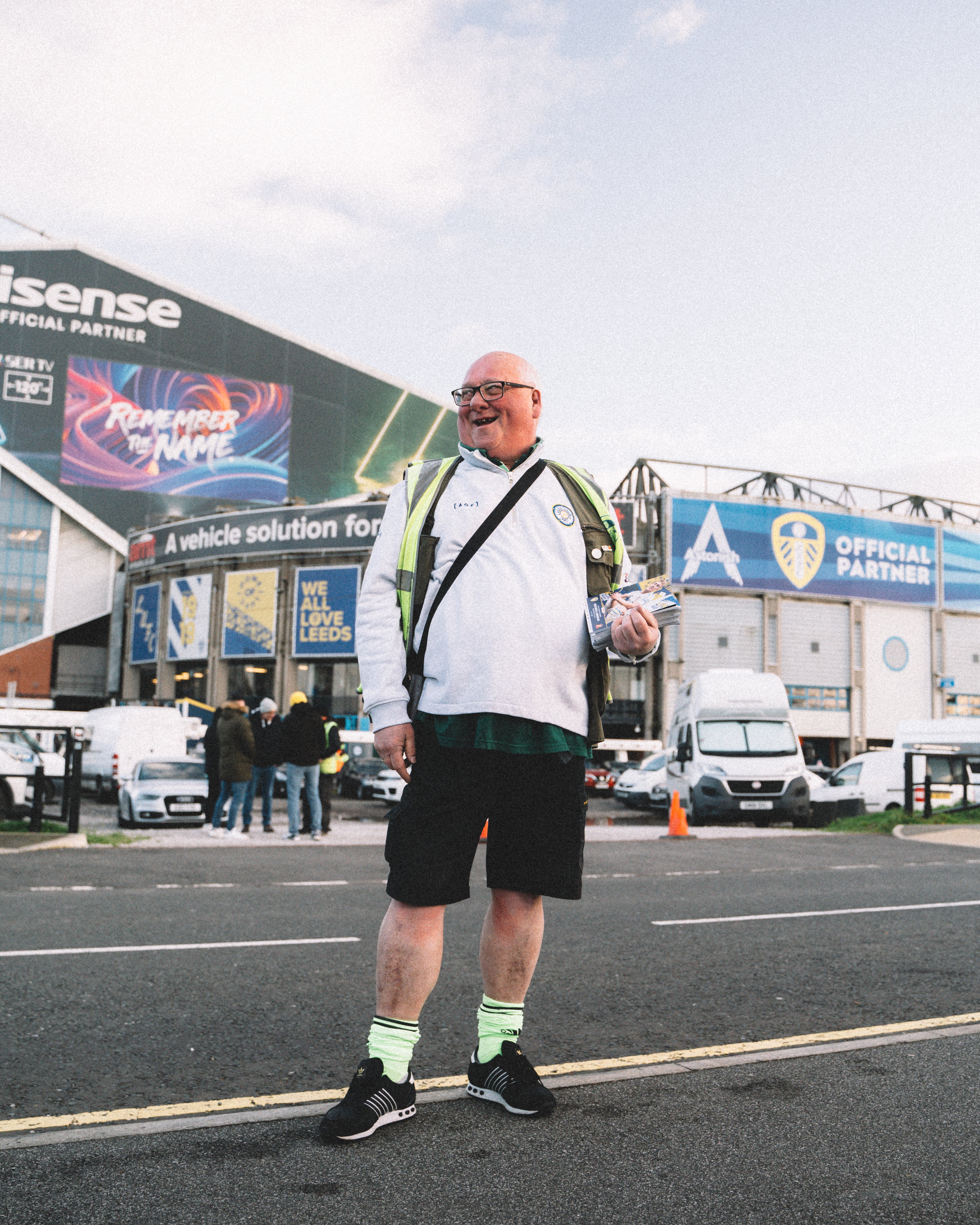 ART OF Football x Leeds United Grey Quarter Zip Sweat | AOF x LUFC