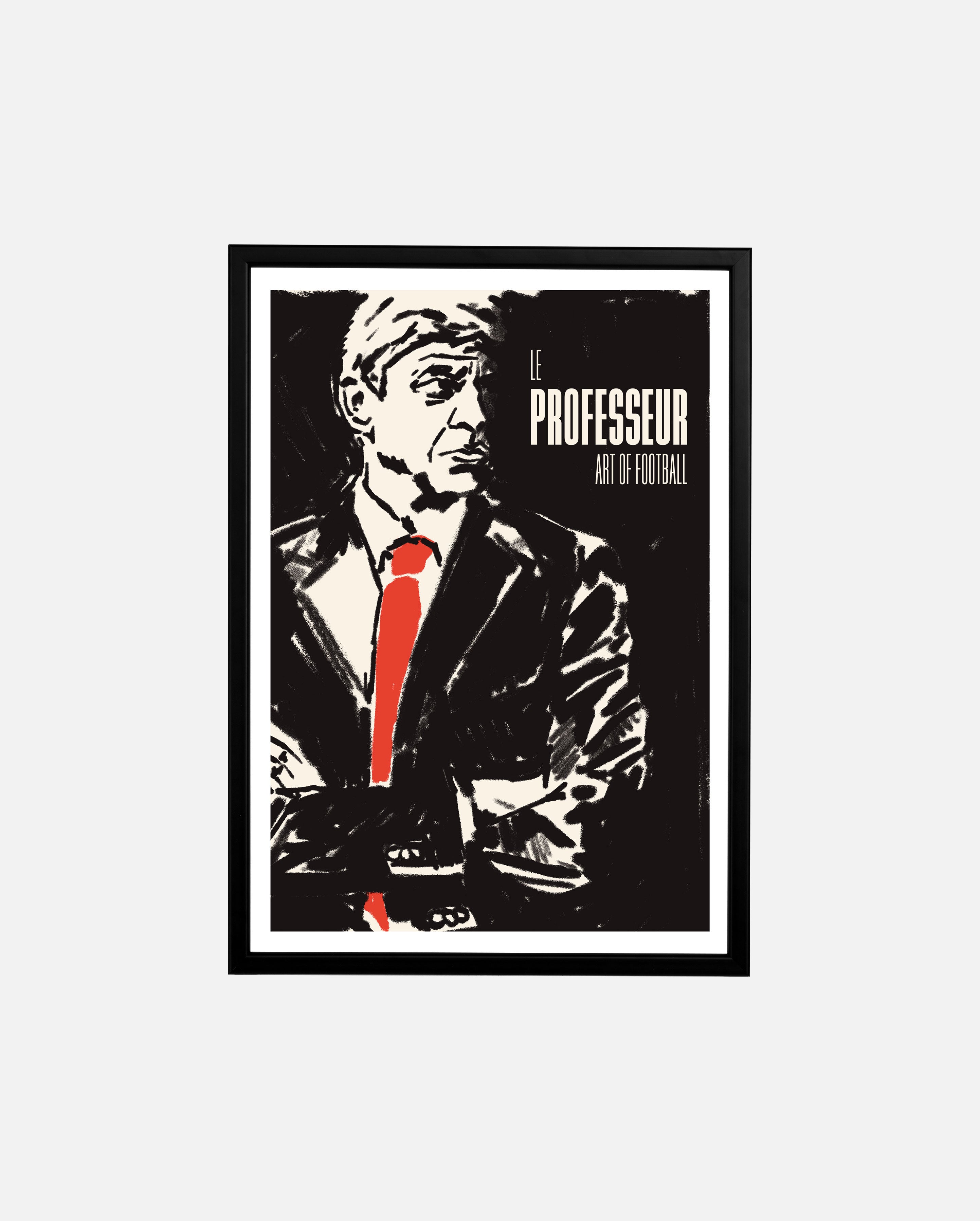 AOF Le Professeur | Wall Art | Art of Football