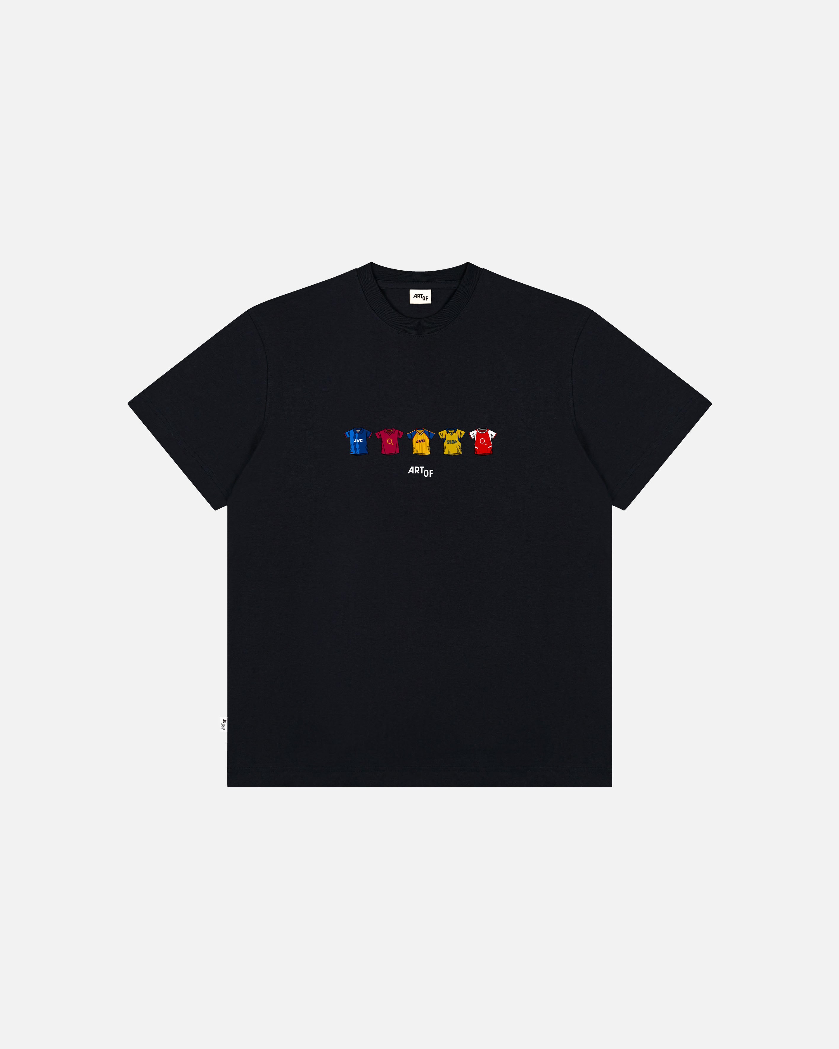 ART OF AFC Printed Classics Tee | Black Graphic Football T-shirt