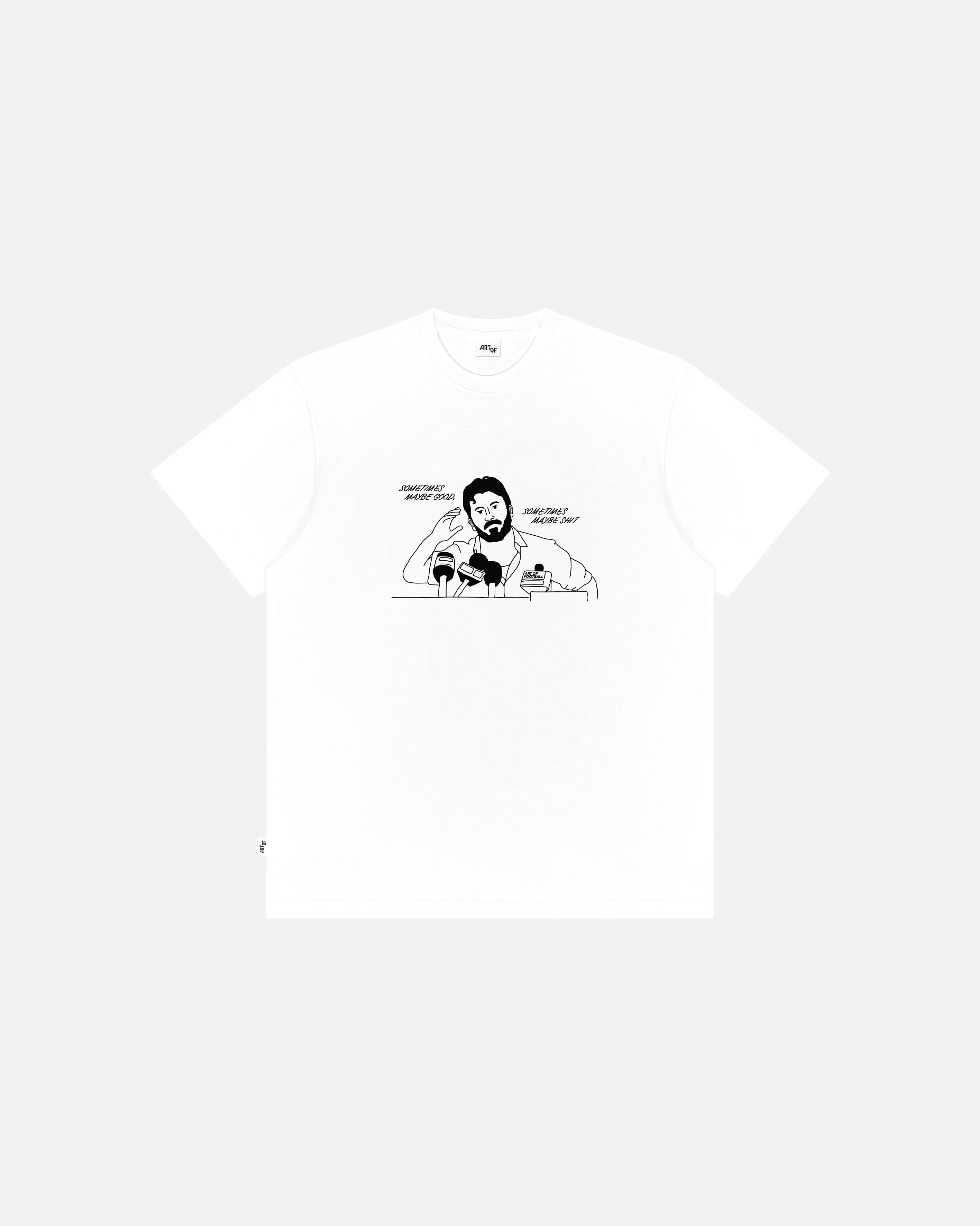 ART OF Football Sometimes Maybe Good Tee | AOF White T-shirt