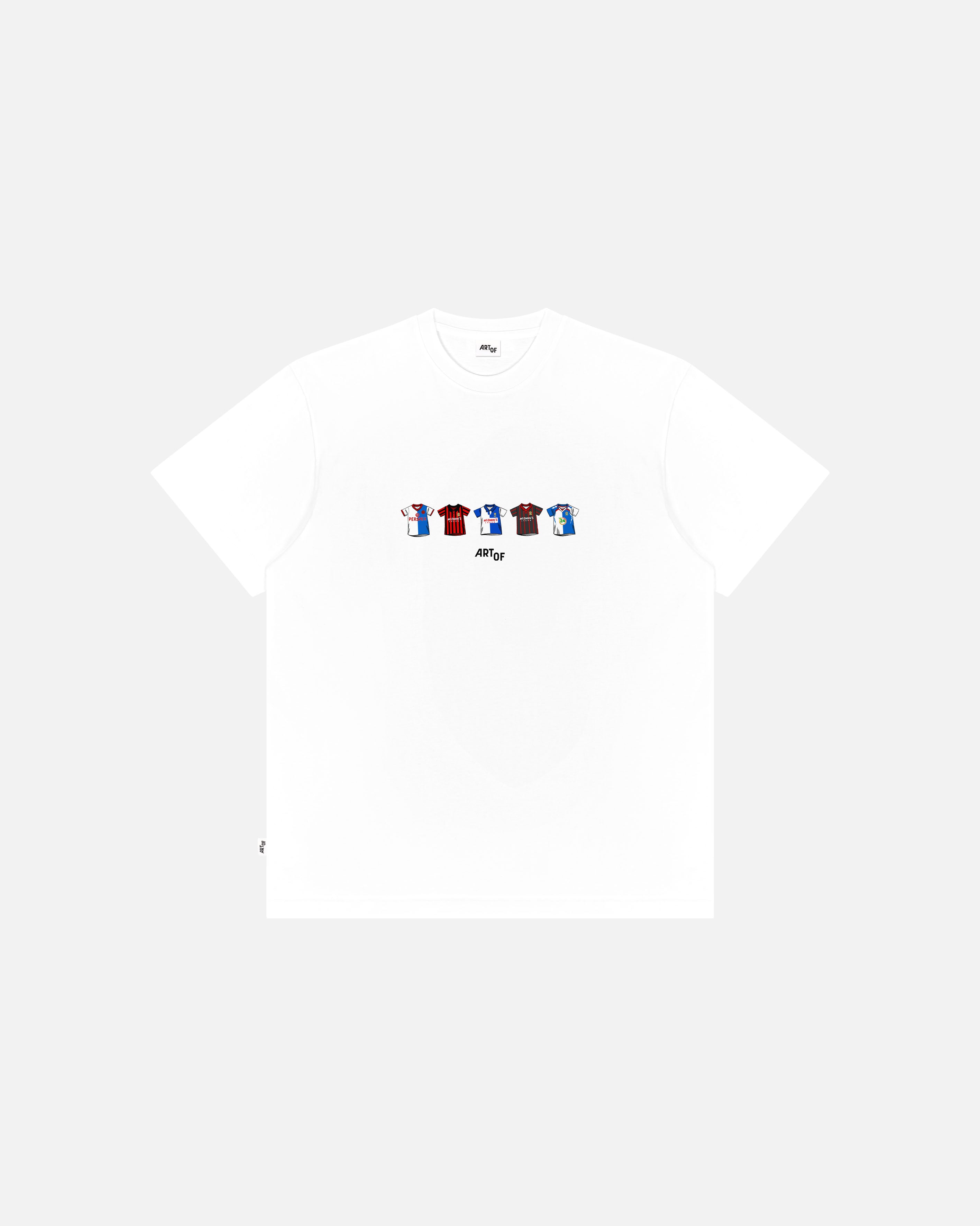 ART OF x Blackburn Rovers Classics Tee | BRFC White Football T-shirt