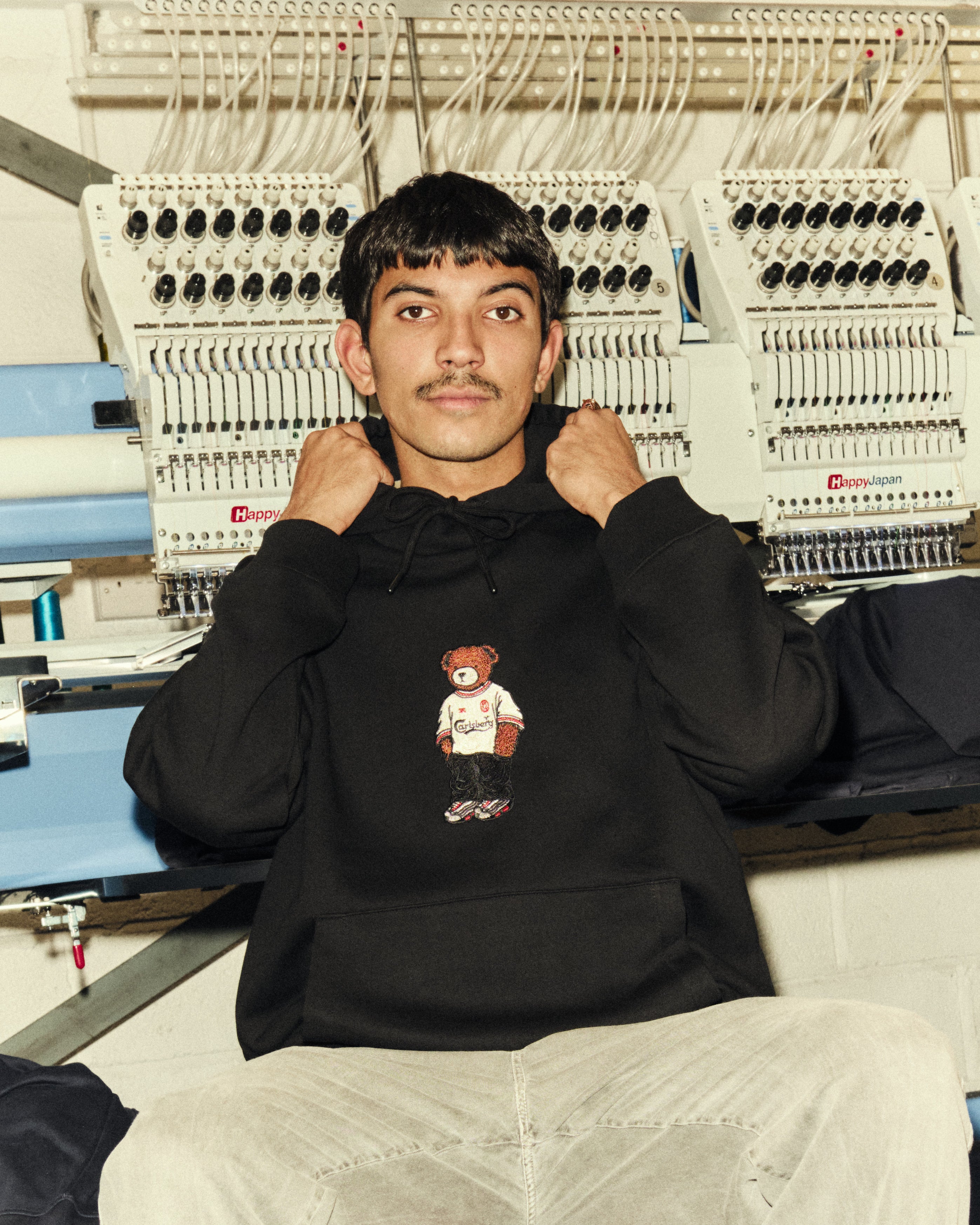 ART OF Football LFC Pickles Hoodie | AOF Black Embroidered Sweat