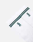 ART OF Football x Hibernian Stripe Socks | AOF White Accessories