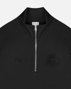 ART OF Football x Leicester Blackout Quarter Zip Black Sweat | AOF