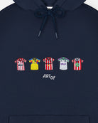 ART OF x Sunderland Embroidered Navy Classics Hoodie | Shop Football