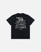 ART OF God Save Our Queens Tee | Black Graphic Football T-shirt