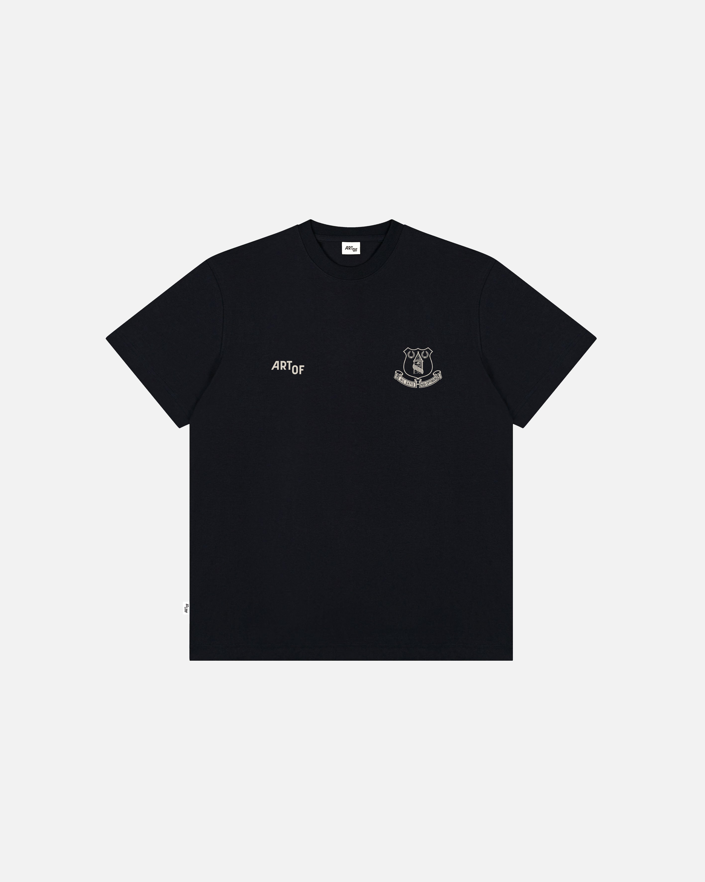 ART OF x Everton Crest Tee | White Graphic Football T-shirt
