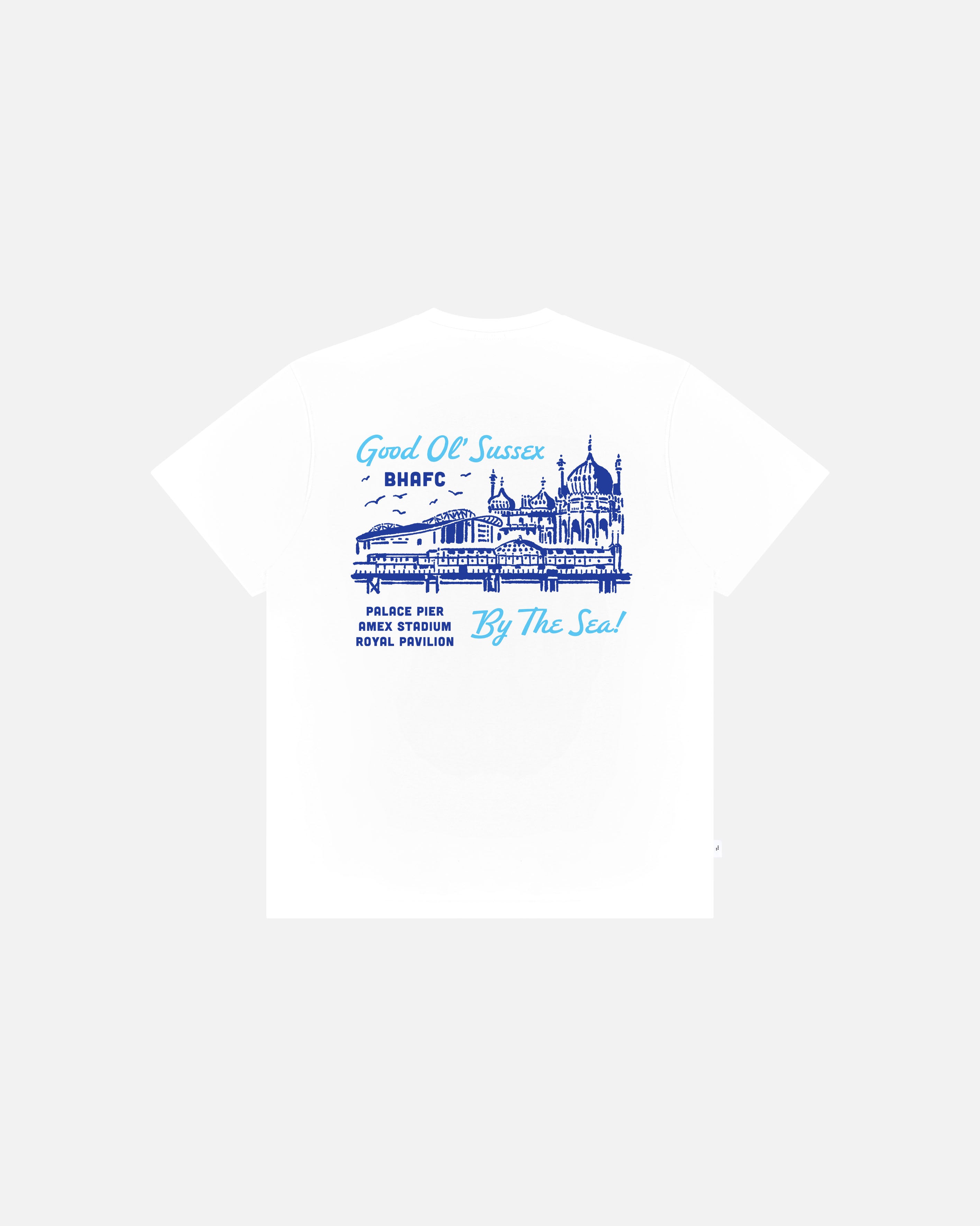 ART OF x Brighton | Sussex By The Sea Tee | White Football T-shirt