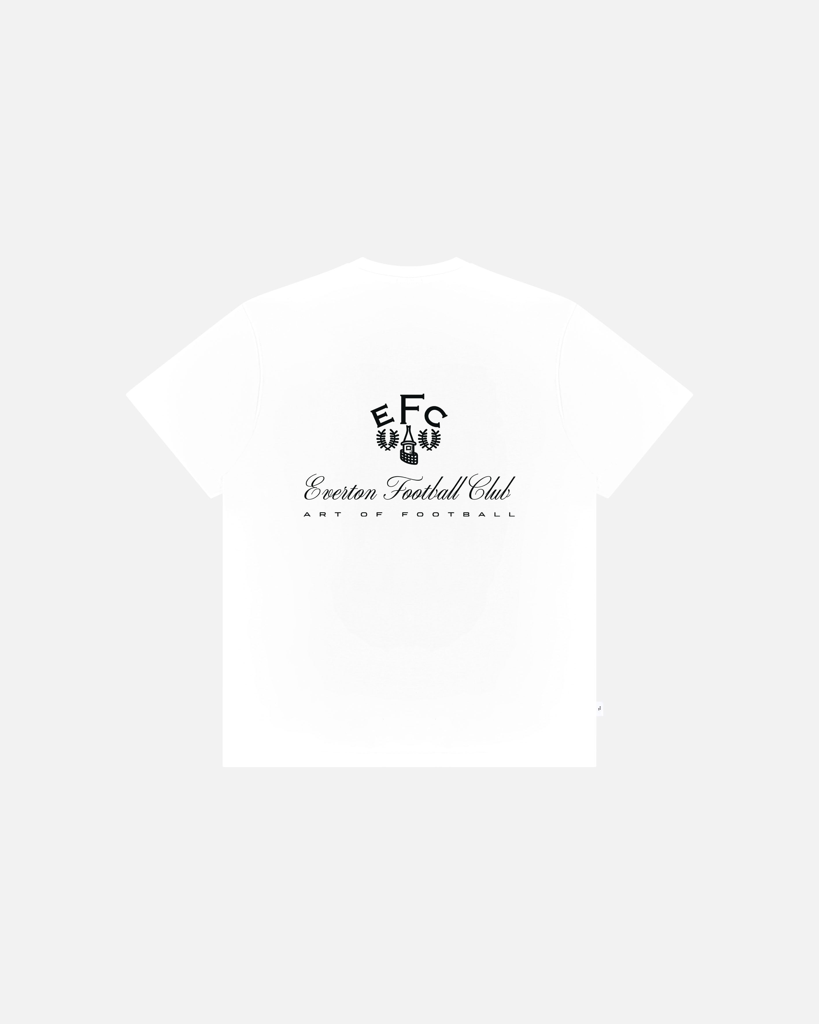 ART OF x Everton Heritage Tee | White Graphic Football T-shirt